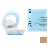Mattosító Kompakt Alapozó - Shiseido Pureness Matifiying Compact Oil-Free Foundation - 50 Deep Ivory, 11g