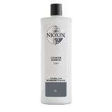 Erőteljes hajhullás elleni sampon természetes, drámaian elvékonyodott hajszálakkal rendelkező hajra  - Nioxin System 2 Cleanser Shampoo, 1000 ml