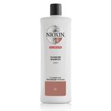 Hajhullás Elleni Sampon Festett Hajra - Nioxin System 4 Cleanser Shampoo, 1000 ml