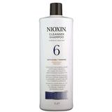 Sampon Normál, Durva felé hajló Nagyon Elvékonyodott Hajra - Nioxin System 6 Cleanser Shampoo 1000 ml