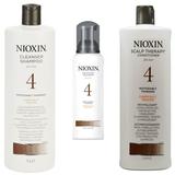 Nioxin -  Maxi Csomag System 4: az elvékonyodásra hajlamos, vékonyszálú és festett hajra