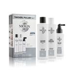 Könnyű hajhullás elleni termékkészlet szőkített vagy vegyileg kezelt, ritkuló hajhoz - Nioxin System 5, 150 ml+150 ml+50 ml