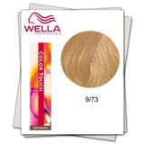 Demipermanens hajfesték  - Wella Professionals Color Touch árnyalat 9/73 Aranyló BarnaVilágosszőke