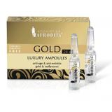 Afrodita Kozmetika – LUXURY Ampulla tiszta arannyal, 5 ampulla / 1,5 ml