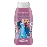 Sampon és balzsam gyerekeknek Bio áfonya kivonat fehér pézsmával - Naturaverde Kids Frozen II Shampoo&Conditioner, 250 ml