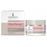 Tápláló Arckrém Száraz Bőrre - Cosmetica Afrodita Anti-Ox Wine Therapy Resveratrol Nourshing Cream for Dry Skin, 50ml