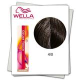 Demipermanens hajfesték - Wella Professionals Color Touch árnyalat 4/0 Középbarna