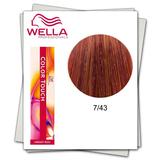 Demipermanens Hajfesték - Wella Professionals Color Touch árnyalat 7/43 Vöröses Aranyló Középszőke