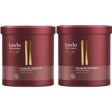 Argán olajos hajmaszk kezelési csomag, 2 db. - Londa Professional Velvet Oil Treatment 750 ml