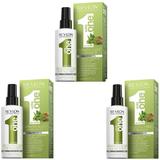 Hajkezelési Csomag, 3 db.  - Revlon Professional Uniq One Green Tea Scent Hair Treatment, 150 ml