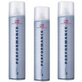 Hajfixáló Csomag Erős Rögzítéssel  - Wella Professionals Performance Extra Strong Hold Hairspray 500 ml ( 2 + 1 )