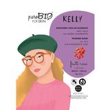 Peel-Off Arcmaszk Piros Gyümölcsökkel Száraz Bőrre Kelly PuroBio Cosmetics, 13g