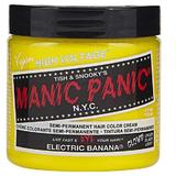 Féltartós Direkt Hajfesték - Manic Panic Classic, árnyalat Electric Banana 118 ml