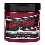 Féltartós Direkt Hajfesték - Manic Panic Classic, árnyalat Pillarbox Red 118 ml
