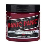 Féltartós Direkt Hajfesték - Manic Panic Classic, árnyalat Vampire Red 118 ml