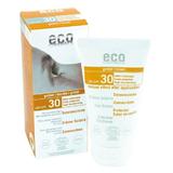 Bio Napvédő Krém Magas Védelemmel SPF 30 Színezett Eco Cosmetics, 75ml