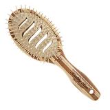 Ovális Bambusz Hajkefe Lyukakkal - Olivia Garden Healthy Hair Ionic Paddle HH - P5 Vent Brush 