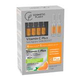 Bőrápoló Készlet Skin Boost 40+ Cosmetic Plant: Feszesítő Ránctalanító Krém 40+ C-Vitamin Plus Cosmetic Plant, 50ml; Skin Boost Fiolák C-Vitamin  Plus, 6 x 2 ml