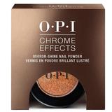 Tükörcsillogású Körömpor OPI - OPI Chrome Effects Mirror Shine Nail Powder Bronzed by the Sun, 3 g