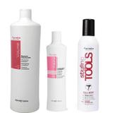 Hajápoló Csomag a Volumenre - Fanola Volume Volumizing: Sampon 1000 ml, Balzsam 350 ml, Hajhab 400 ml
