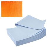 Kozmetikai Előkék, narancssárga - Prima PE and Paper Medical Towel Tissue 33 x 45 cm