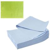 Kozmetikai Előkék, zöldcitrom szín - Prima PE and Paper Medical Towel Tissue 33 x 45 cm