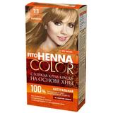 Demipermanens Hajfesték Fito Henna Color Fitocosmetic, 7.3 Karamell, 115ml