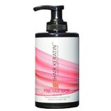 Színező/Árnyalatosító Hajmaszk, Rózsaszín - Pink Hair Mask iHair Keratin, 300 ml