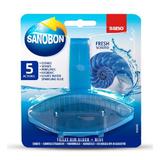 Toalett Frissítő, Kék - SanoBon Toilet Rim Block Blue, 55 g