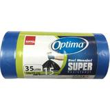Háztartási  Zsákok, kék  -  Sano Optima Super, 35 l, 15 db.