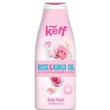 Tusfürdő Rózsa és Kukui Olajjal - Sano Keff Rose& Kukui Oil BOdy Wash, 500 ml