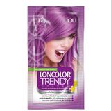 Féltartós Hajfesték Loncolor Trendy Colors, árnyalata V2 glam lila, 2x 25 ml