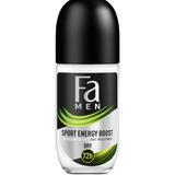 Férfi Izzadásgátló Roll-on Sport Energy Boost Dry 72h Fa Men, 50 ml