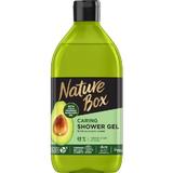 Tusfürdő az Optimális Ápolásra Hidegen Sajtolt Avokádó Olajjal - Nature Box Caring Shower Gel with Cold Pressed Avocado Oil, 385 ml