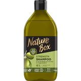 Erősítő Sampon Hidegen Préselt Olívaolajjal - Nature Box Strenght Shampoo with Cold Pressed Olive Oil, 385 ml