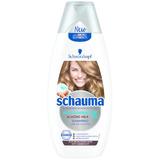 Korpásodás Elleni Sampon Mandulatejjel - Schwarzkopf Schauma Anti-dandruff x3 Almond Milk Shampoo, 400 ml