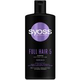 Sampon a Vékony, Volumennélküli Hajra - Syoss Professional Performance Japanese Inspired Full Hair 5 Shampoo for Thin, Flat Hair, 440 ml