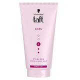 Hajkrém a Hajfürtök Meghatározására - Schwarzkopf Taft Curl Styling Balm Sold 3 Defined Curls, 150 ml