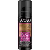 Hajspray a Hajgyökerek Ideiglenes Festésére  - Schwarzkopf Syoss Dark Blond Root Retouch Cover Spray, sötét szőke, 120 ml