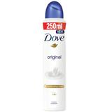Izzadásgátló Dezodor Spray Original - Dove Original, 250 ml
