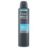 Férfi Izzadásgátló Dezodor Spray - Dove Men Care Clean Comfort 48h, 250 ml