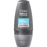 Férfi Roll-on/Golyós Izzadásgátló Dezodor  - Dove Men Care Clean Comfort 48h, 50 ml