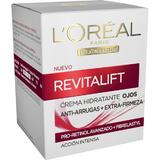 Szemkörnyékápoló Hidratáló Krém - L'oreal Paris Revitalift Crema Hidratante Ojos Anti-Arrugas + Extra-Firmeza, 15 ml