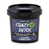 Méregtelenítő  Alginát Arcmaszk Szénnel és Fehér Agyaggal Crazy Detox Beauty Jar, 20 g