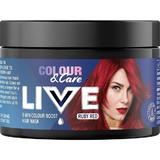 Színező Hajmaszk - Schwarzkopf Live Color & Care 5 Min Color Boost Hair Mask, árnyalat Ruby Red, 150 ml