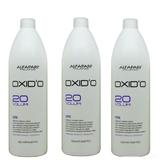 Oxidáló Csomag 3 x Oxidáló Krém  6% - Alfaparf Milano Oxid'O 20 Volumi 6% 1000 ml