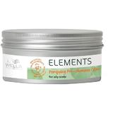 Samponozás Előtti Tisztító Kezelés Zsíros Fejbőrre - Wella Professionals Elements Purifying Pre-shampoo Clay for Oily Scalp, 225 ml