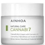 Arckrém Cannabisz Olajjal - Ainhoa Natural Care Cannabi7 7 Benefit Rich Cream with Cannabis Oil, 50 ml