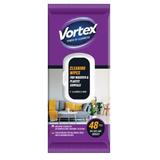Nedves törlőkendők fa és műanyag felületekre - Vortex Cleaning Wipes for Wooden & Plastic Surface, 48 db.