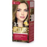 Tartós Krémhajfesték - Aroma Color 3-Plex Permanent Hair Color Cream, 10 Hezelnut, 90 ml